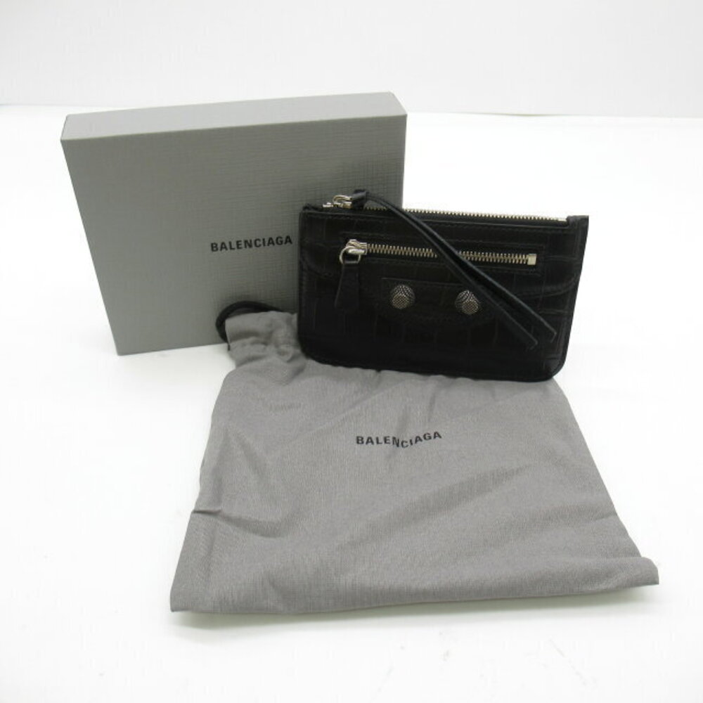 Balenciaga Black Calfskin Wallet Leather - Picture 8 of 8